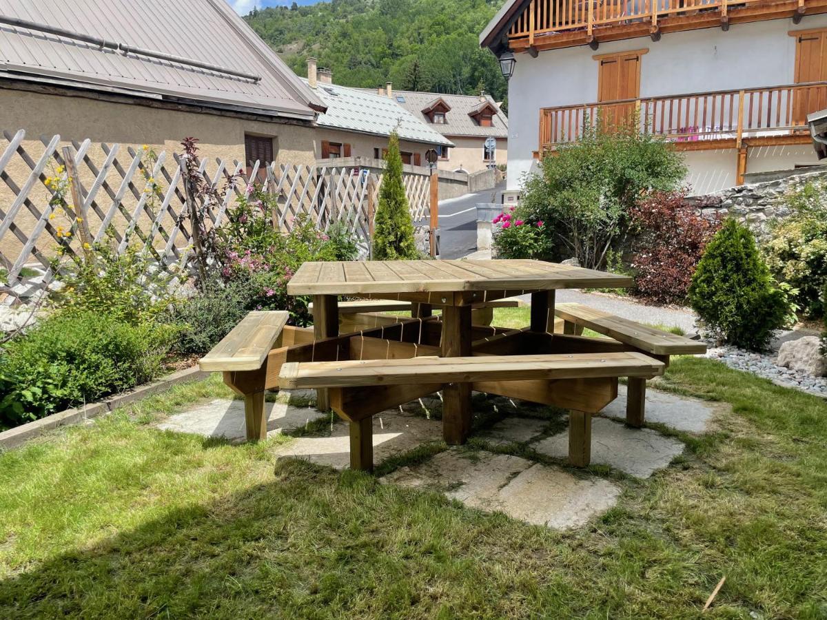 Le Gabion, Luxueux Appartement Avec Sauna, Serre Chevalier Vallee Saint Chaffrey Bagian luar foto