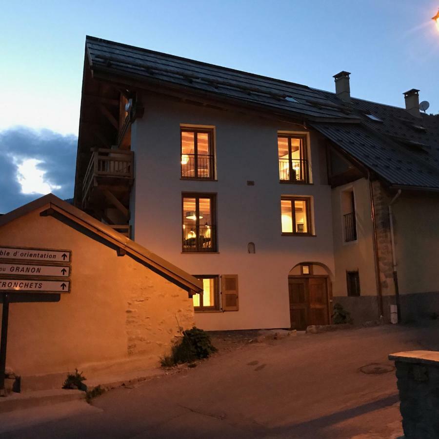 Le Gabion, Luxueux Appartement Avec Sauna, Serre Chevalier Vallee Saint Chaffrey Bagian luar foto