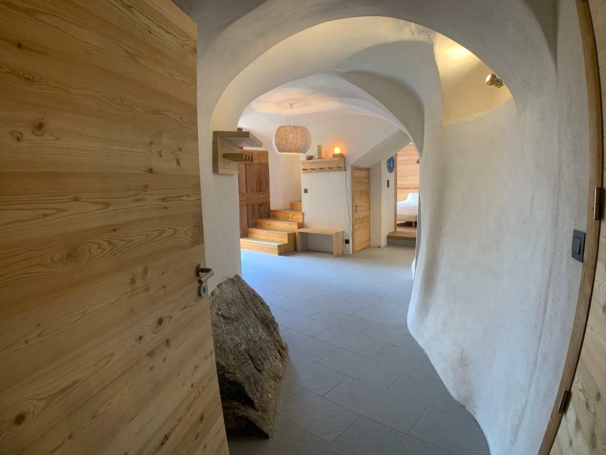 Le Gabion, Luxueux Appartement Avec Sauna, Serre Chevalier Vallee Saint Chaffrey Bagian luar foto