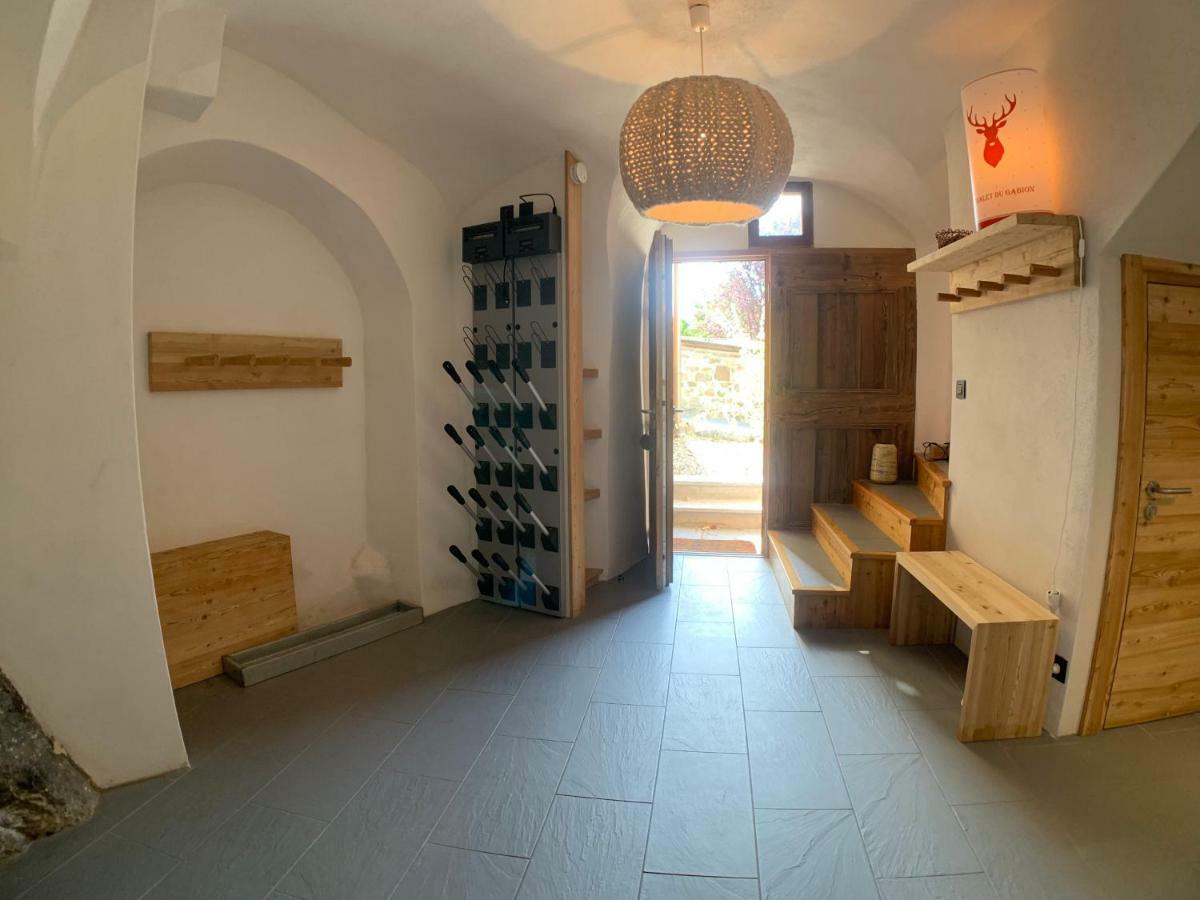 Le Gabion, Luxueux Appartement Avec Sauna, Serre Chevalier Vallee Saint Chaffrey Bagian luar foto