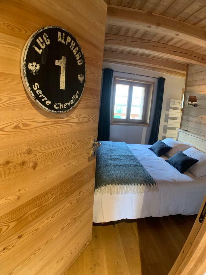 Le Gabion, Luxueux Appartement Avec Sauna, Serre Chevalier Vallee Saint Chaffrey Bagian luar foto
