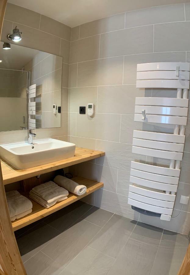 Le Gabion, Luxueux Appartement Avec Sauna, Serre Chevalier Vallee Saint Chaffrey Bagian luar foto